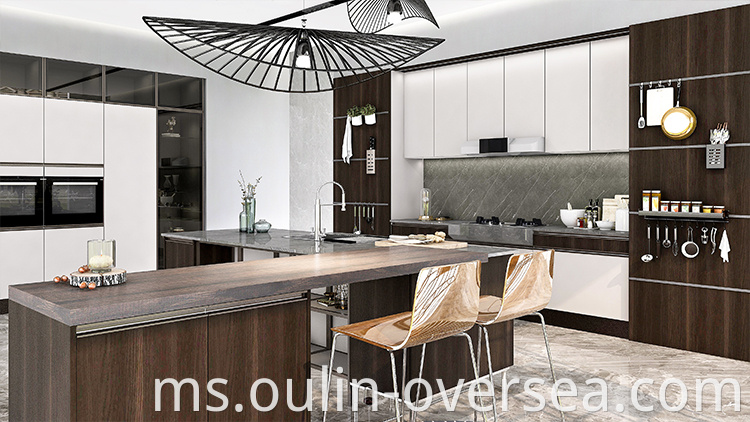 Modern fashion light luxury kitchen cabinet